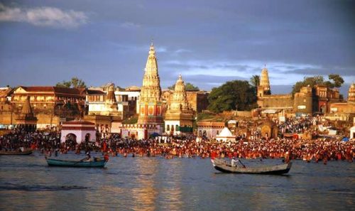 Shri Vitthal Rukmini Mandir front view, Pandharpur