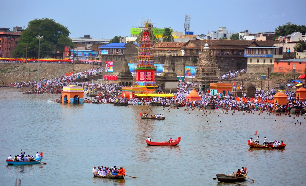 Vitthal Rukmini Mandir temple entrance, Pandharpur Maharashtra